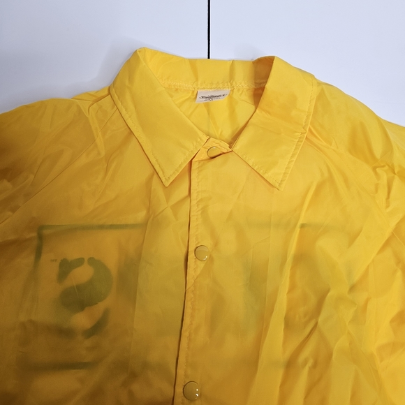 Vintage 90s COPS TV Show Windbreaker Jacket Mens XL Yellow 1996. - Picture 6 of 16